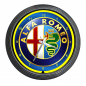 Neonuhr Alfa Romeo